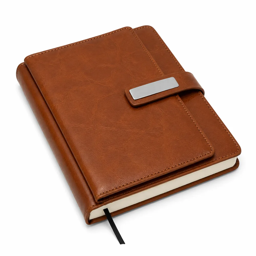 ABL Diary Buckle Brown